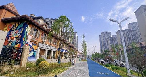 绿地香湖湾商业街盘活